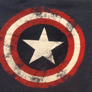 Marvel Captain America 5T long sleeve shirt